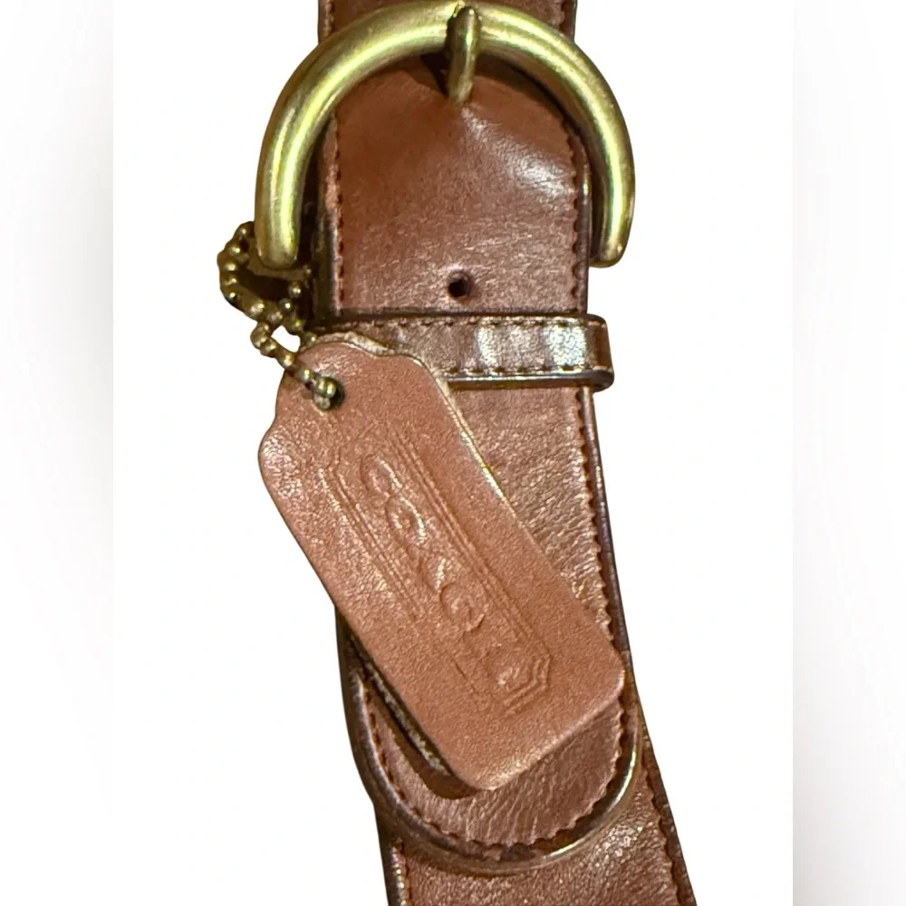 Coach‎ Tan Leather Shoulder Bag